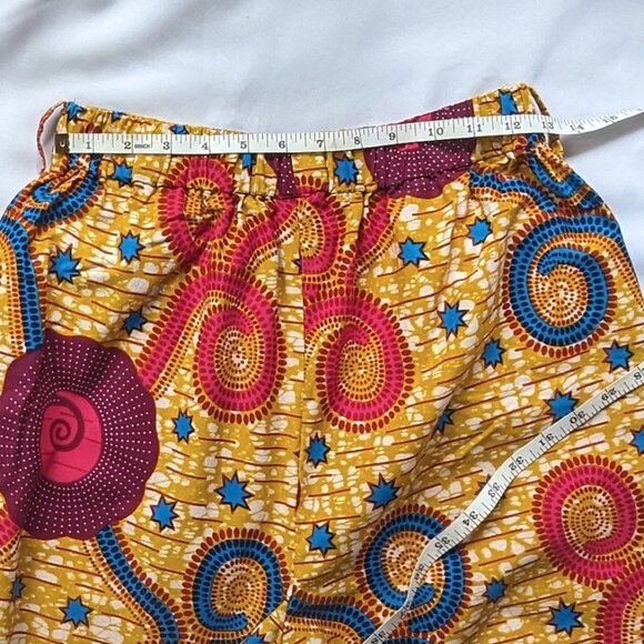 Palazzo pants colourful medium EUC - Picture 3 of 7